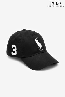 Polo Ralph Lauren Black Tonal Large Logo Cap (T50276) | TRY 583