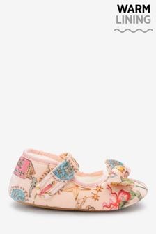 Pink Mary Jane Ballet Slippers (T50532) | $21