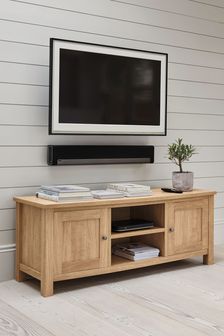Natural Malvern Oak Effect Up to 60 inch TV Unit (T50752) | €365