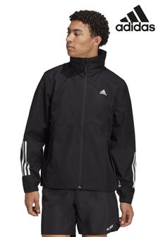 adidas Black BSC 3-Stripes RAIN.RDY Jacket (T50889) | €57