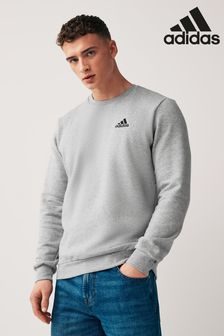 Gris - Adidas Feelcozy Sweat Top (T50969) | €41