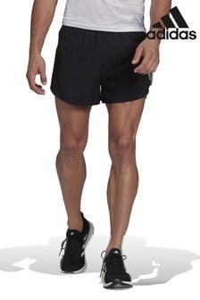 adidas Mens Black Fast Split Shorts (T50980) | $83