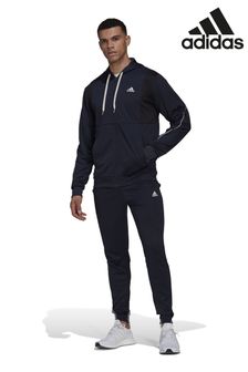 Синий - Спортивный костюм в рубчик Adidas (T51002) | 46 000 тг