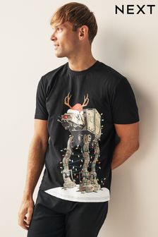 AT-AT - Star Wars Lizenziertes Weihnachts-T-Shirt (T51005) | 28 €