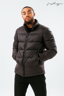 Hype. Men's Deep Filled Black Puffer Jacket (T51024) | ₪ 233