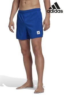 adidas Light Blue Solid Swim Shorts (T51151) | $35