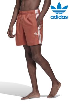 棕色 - Adidas Originals藍色3條紋泳褲 (T51157) | HK$343
