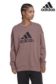 Brown - Adidas Future Icons Sweatshirt (T51287) | BGN158