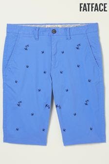 FatFace Blue Mawes Bird Embroidery Shorts (T51392) | €27