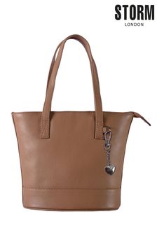 Storm Elettra Leather Bucket Grab-Bag