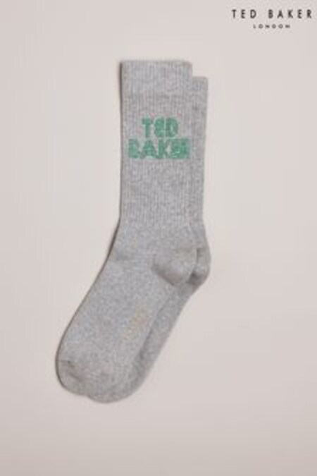 Ted Baker Grey Bransk Branded Socks (T51484) | €13