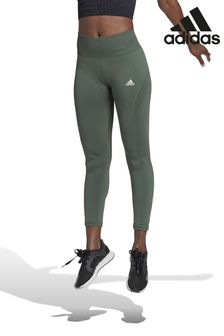 adidas Green Aeroknit 7/8 Leggings (T51487) | $58