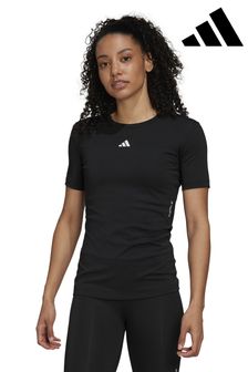 Črna - Adidas majica s kratkimi rokavi Adiads Techfit Training (T51596) | €34