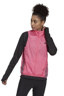 adidas Pink Run Icons 3-Stripes Running Gilet (T51625) | $83