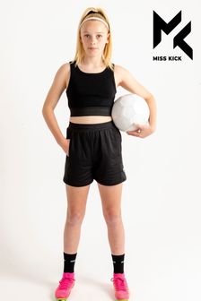 Schwarz - Miss Kick Mädchen Annie Top mit Racerback, Schwarz (T51662) | 22 €