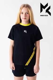 Schwarz - Miss Kick Standard Training Top für Mädchen in Türkisblau (T51670) | 31 €
