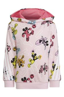 adidas x Disney Mickey Mouse Pink Hoodie (T52319) | ₪ 163