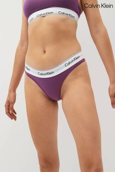 Fioletowe majtki brazylijskie Calvin Klein (T52495) | 62 zł