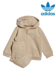 Adidas Originals Adicolor Kapuzensweatshirt-Set, Brau (T52595) | 51 €