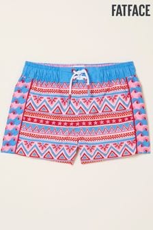FatFace Pink Aztec Swim Shorts (T52602) | $28