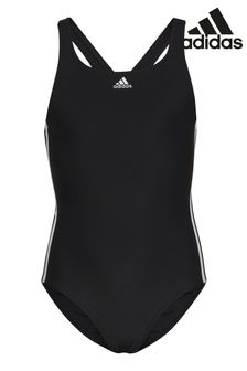 adidas Black 3-Stripes Swimsuit (T52739) | €36