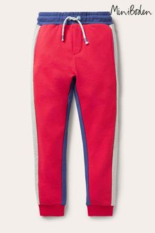 Boden Red Contrast Leg Joggers (T52809) | €32 - €36