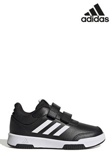 أسود/أبيض - حذاء رياضي بخطاف وحلقة للأطفال Tensaur من Adidas (T52884) | د.ك 12