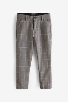 Grey Formal Check Trousers (3-16yrs) (T53121) | €17.50 - €24