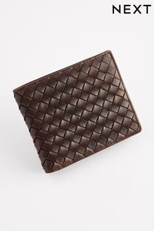 Marrone - Woven Bifold Wallet (T53180) | €42