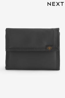 Black Touch Fastening Nylon Wallet (T53192) | 6,340 Ft