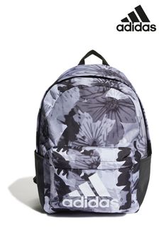 adidas Black Classic Graphic Backpack (T53203) | ₪ 140