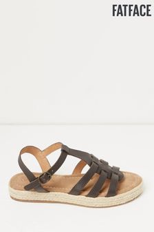 FatFace Brown Cage Adira Espadrille Sandals (T53239) | €37