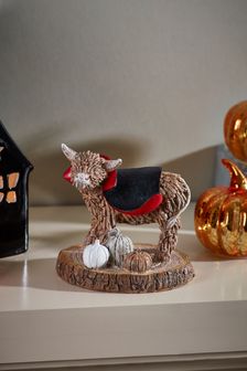 Brown Halloween Hamish The Highland Cow Ornament (T53496) | 15 €