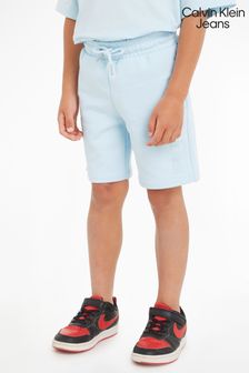 Синие шорты для мальчиков с вышитым логотипом Calvin Klein Jeans (T53595) | €41