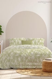 Copenhagen Home Bamboo Green Laura Duvet Cover & Pillowcase Set (T53695) | $35 - $70