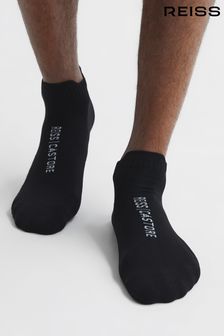Reiss Black Castore - Luca Castore Performance Ankle Socks (T53707) | ₪ 146