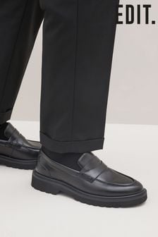 أسود - حذاء بنعل ضخم موديل Edit (T54073) | 232 ر.س