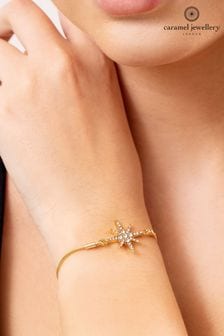 Caramel Jewellery London Gold 'Superstar' Bracelet (T54556) | €17