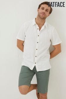 FatFace White Dimson Textured Shirt (T54631) | €30