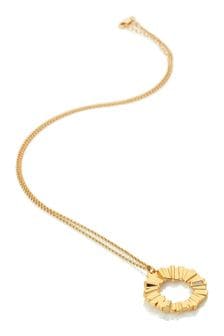 Hot Diamonds X Jac Jossa Gold Tone Believe Pendant Necklace (T54847) | €157