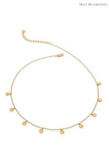 Hot Diamonds X Jac Jossa Gold Tone Lunar Necklace (T54884) | €157