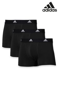 adidas Black Active Flex Cotton 3 Pack Boxers (T54986) | $49