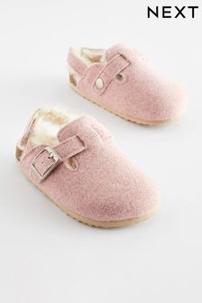 Pink Corkbed Mule Slippers (T55112) | kr201 - kr228