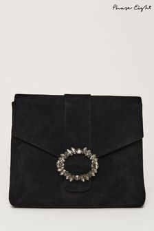Phase Eight Black Jewel Front Clutch (T55186) | €47.50