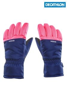 Decathlon Ski Kids Blue Warm and Waterproof Gloves (T55757) | €16.50
