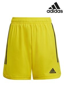 adidas Yellow Condivo 22 Junior Match Day Shorts (T55834) | $30