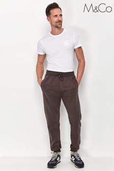 Серые базовые спортивные брюки со шнурком M&Co