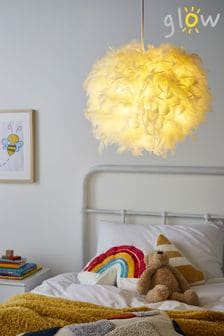 glow Yellow Feather 40cm Shade (T56902) | CHF 49