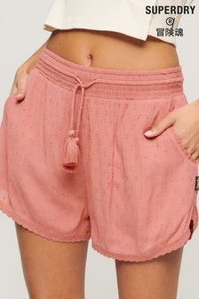 Superdry Pink Vintage Beach Shorts (T57042) | kr550