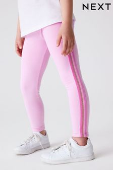 Pink Sparkle Printed Leggings (3-16yrs) (T57294) | KRW12,800 - KRW23,500